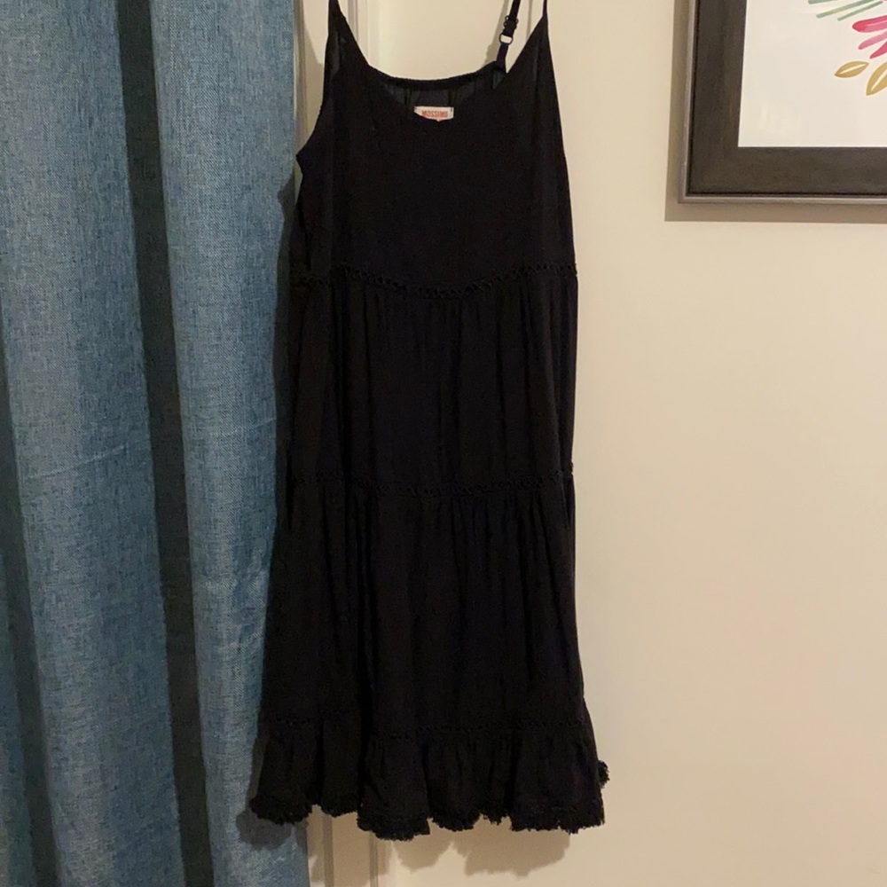 Black womens summer dress